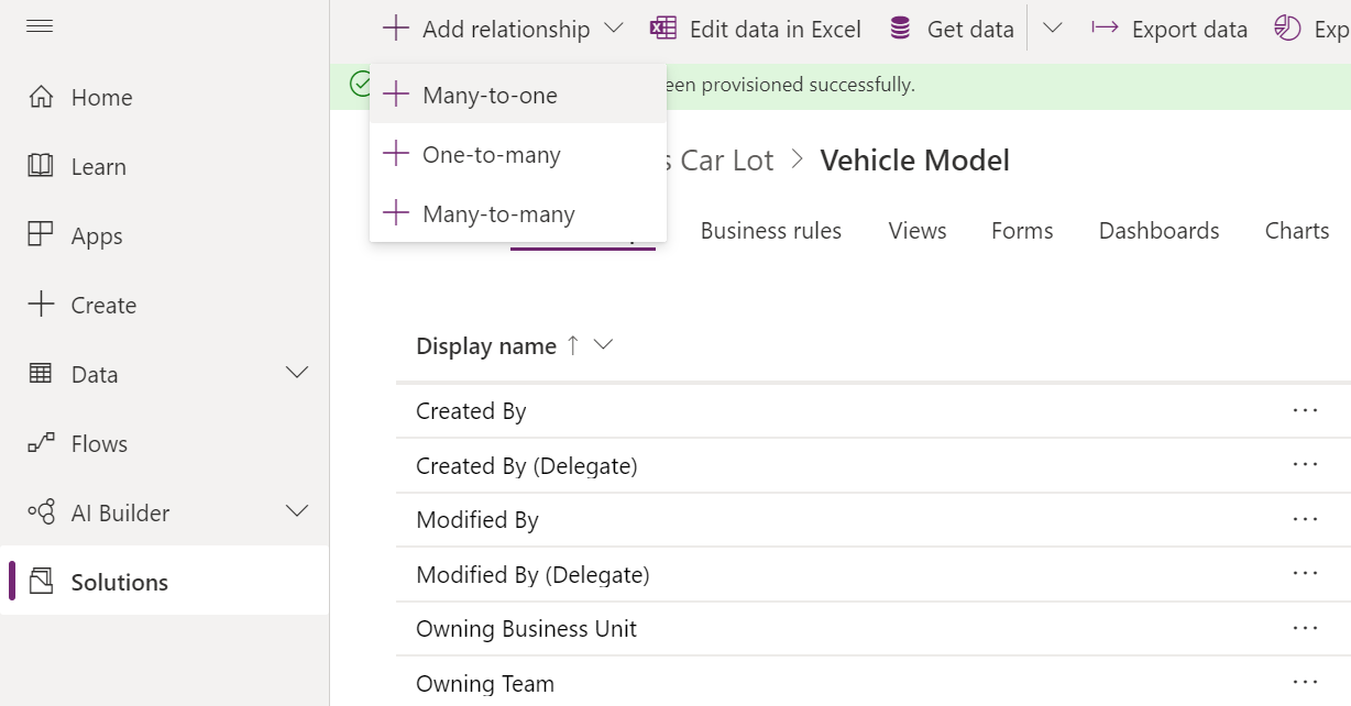 Creating your first model driven app – JackBinnall